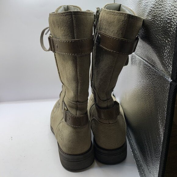 The North Face Womens 6 lace Full zip Leather Waterproof side strap boots - Picture 7 of 8